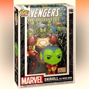 New Funko Pop! Cover Art Marvel 
Collectible Vinyl Figure Comic Covers (Skrull